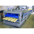 Archaized glazed tile forming machine